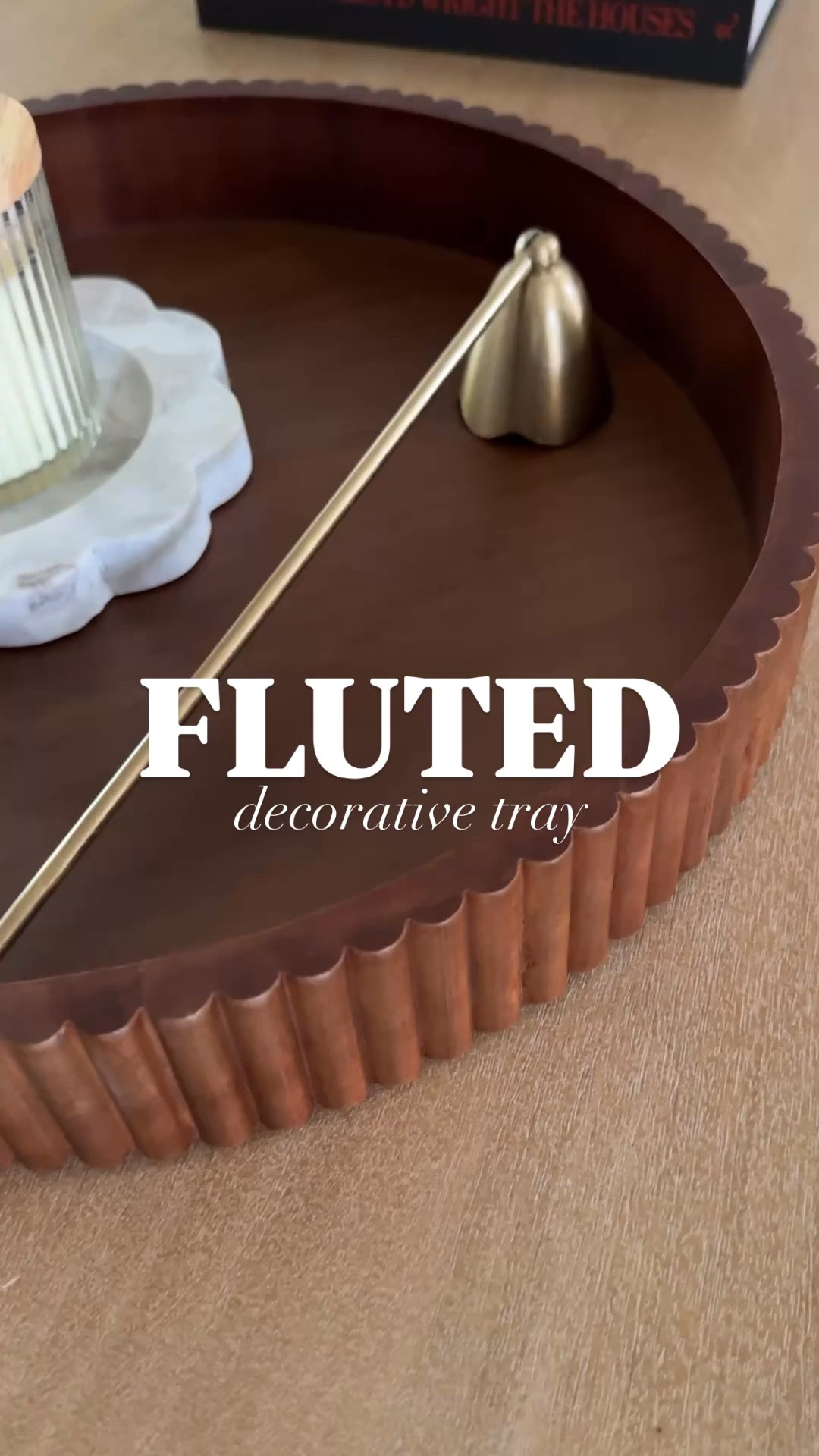 Fluted decorative tray for your updated spring home decor 

#LTKHome #LTKSeasonal