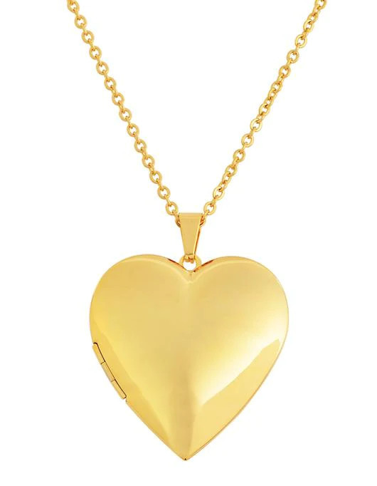 18k Gold Heart Locket Necklace | Shop Simon
