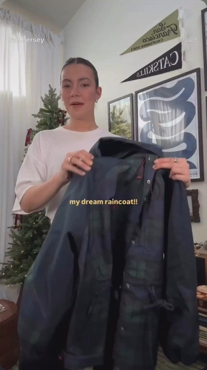 my dream raincoat!!!  

 #LTKgrwm #LTKootd #LTKSeasonal