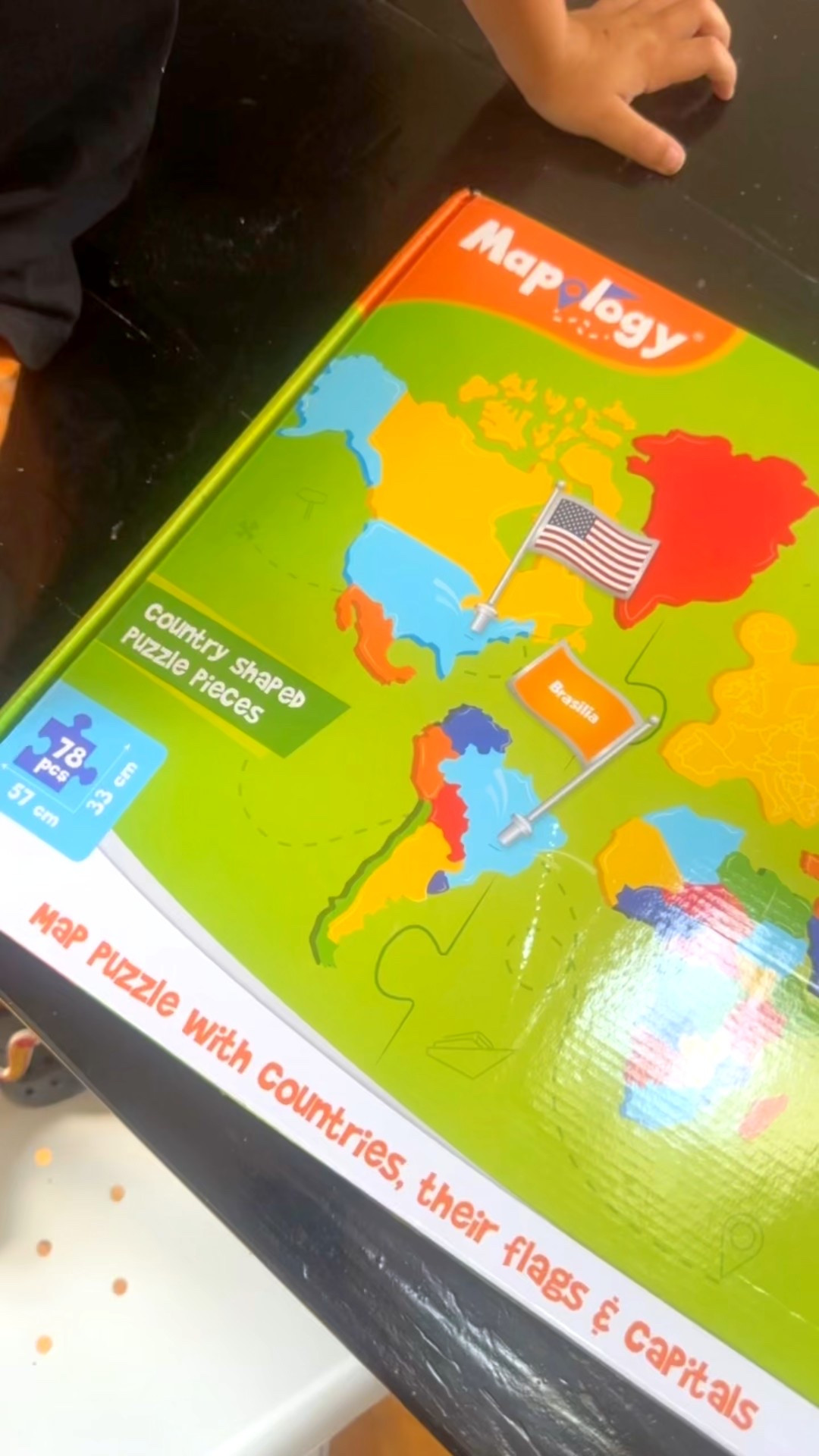 Homeschool geography fun map and flags 

#LTKKids #LTKFamily #LTKHome