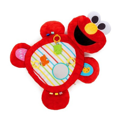 Bright Starts Sesame Street Tummy Time Elmo Prop Mat with 3 Detachable Newborn Toys and Multiple Textures and Flaps for Baby Gyms and Playmats | Target