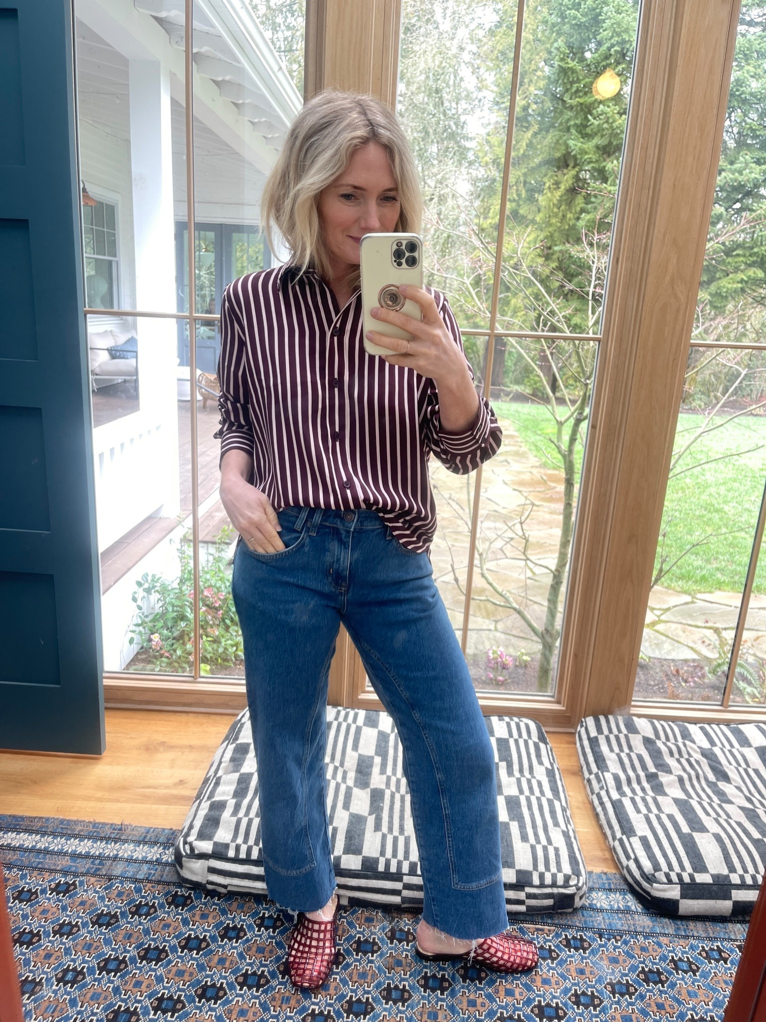 Loving this outfit lately - and that top is only $24! 

#LTKmomlife #LTKootd #LTKgrwm