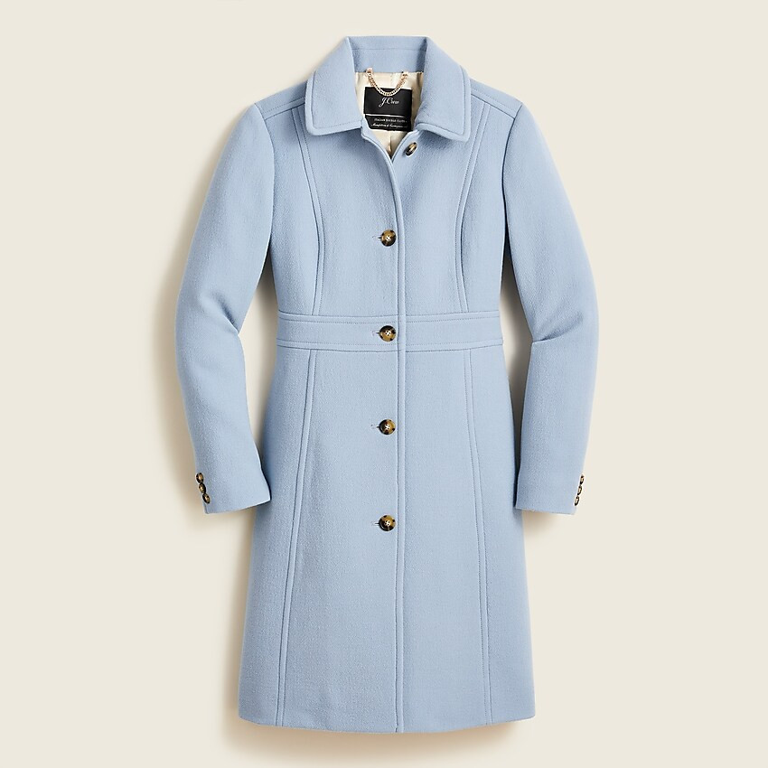 Classic lady day coat in Italian double-cloth wool with Thinsulate® | J. Crew US