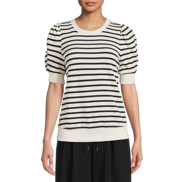 The Get Women's Short Sleeve Sweatshirt | Walmart (US)