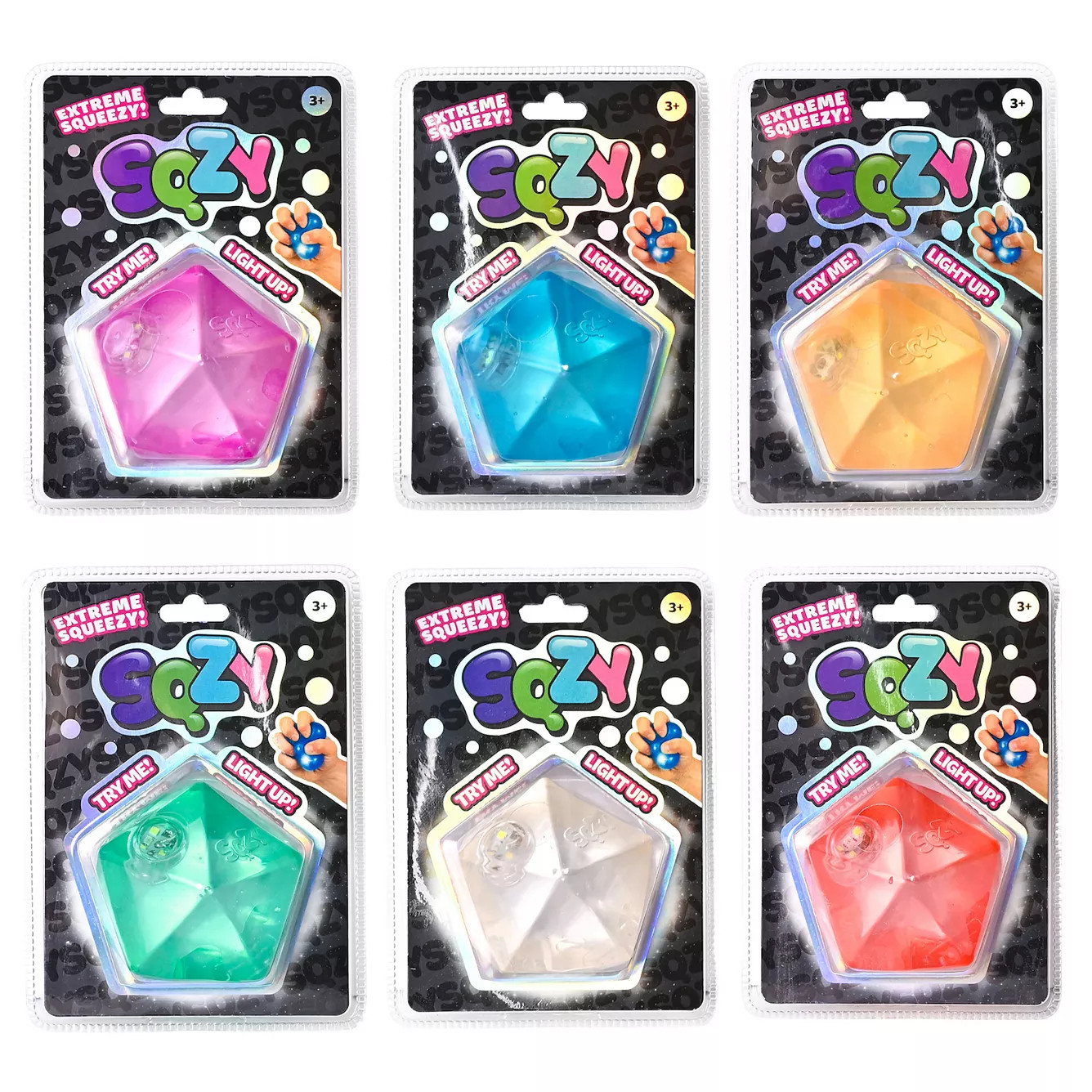 Sunny Days Entertainment SQZY Light Up Gel Decahedron - Style May Vary | Kohl's