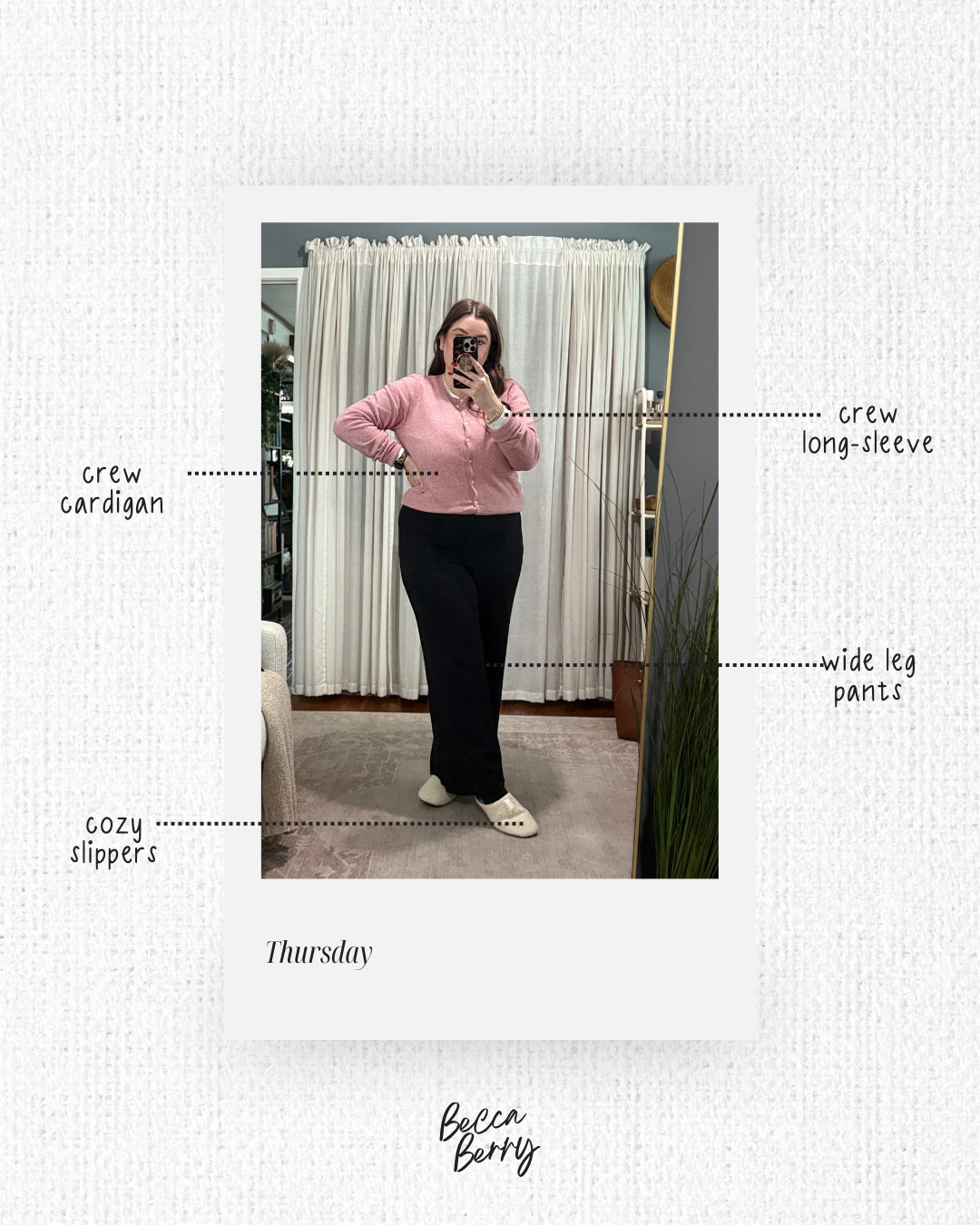 A comfortable, work-from-home outfit built around cozy layers and everyday staples. This look is perfect for long desk days, virtual meetings, and staying comfortable at home. I’m wearing an XL in the Old Navy cardigan, and it fits true to size.

Shop this WFH outfit below 🤍 

 #LTKootd #LTKMidsize #LTKWorkwear