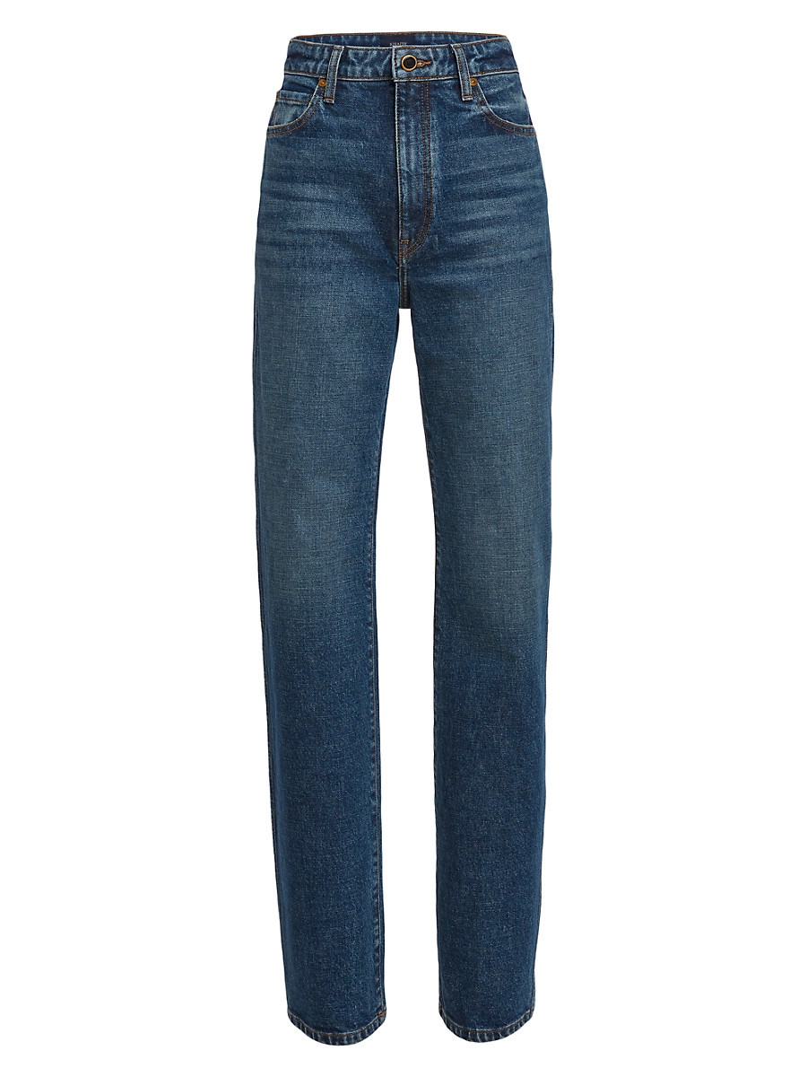 Women's Danielle High-Rise Straight-Leg Jeans - Archer - Size 27 | Saks Fifth Avenue