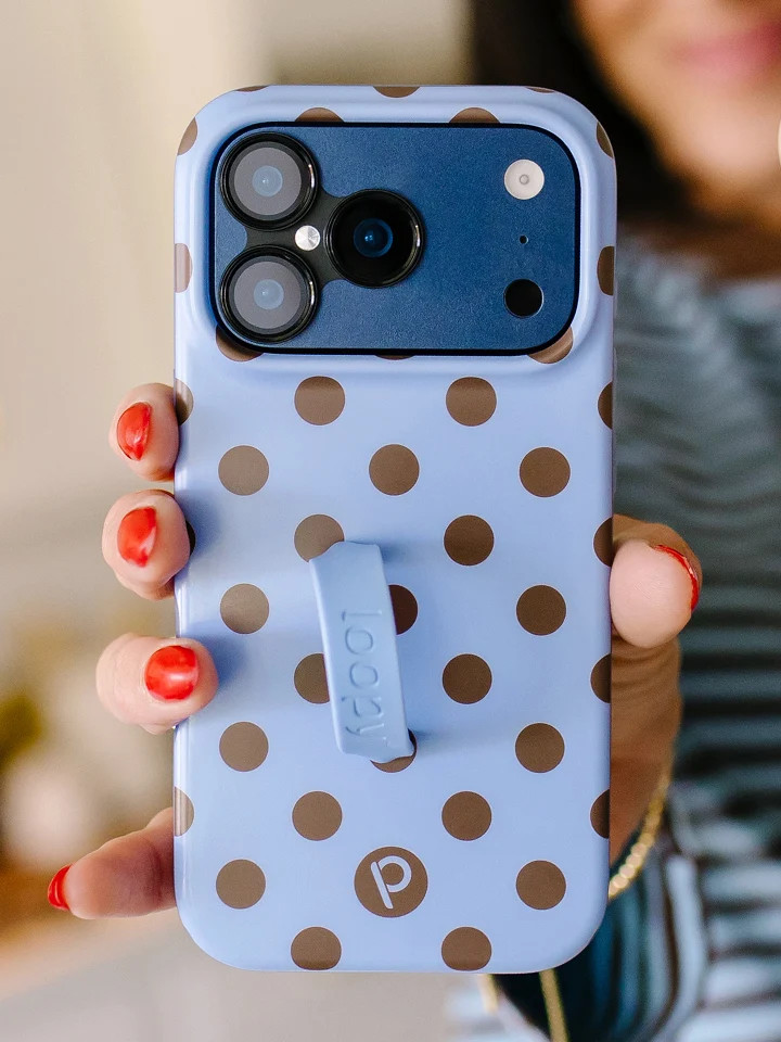 Loopy Cases - Blue Polka Dot | Loopy Cases