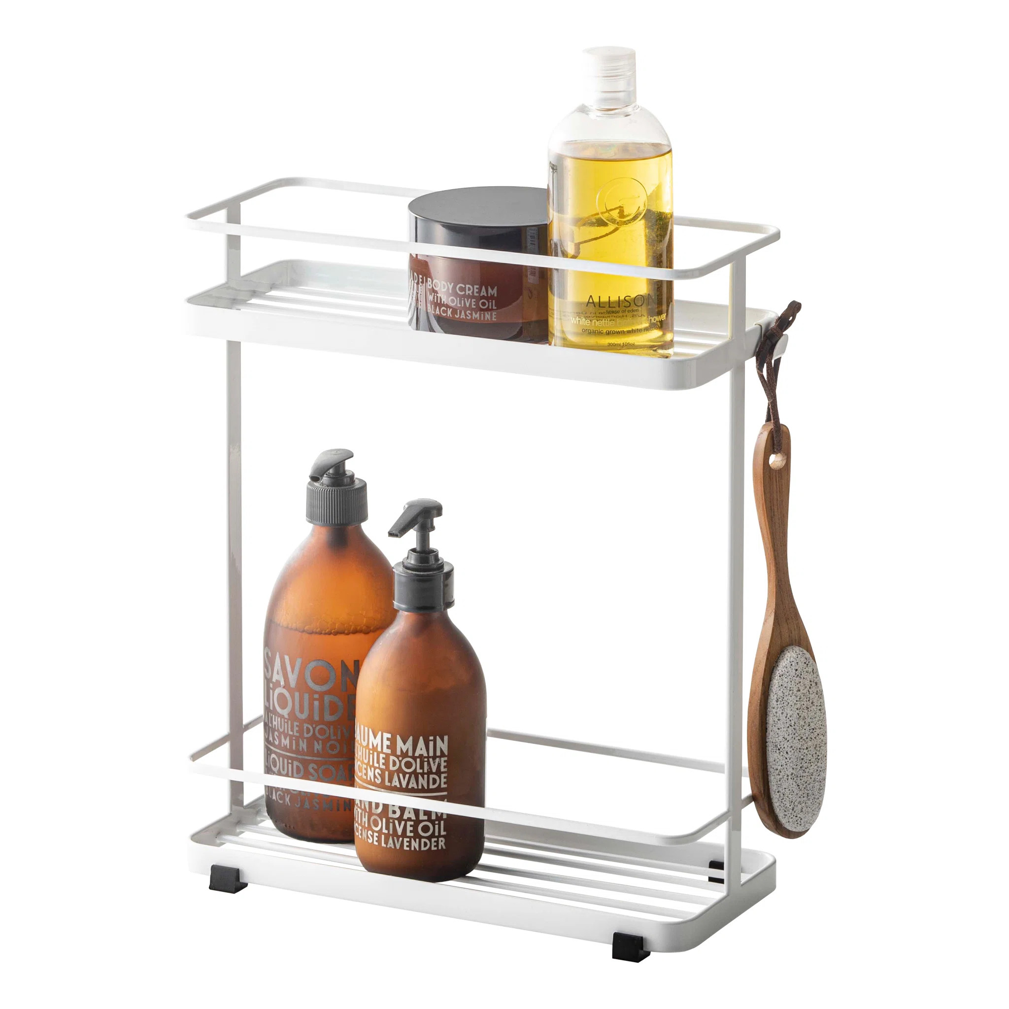 Tower Yamazaki Home Bath Rack, Bathroom Shower Storage Holder, Caddy Shelf Organizer, Short, Stee... | Wayfair North America