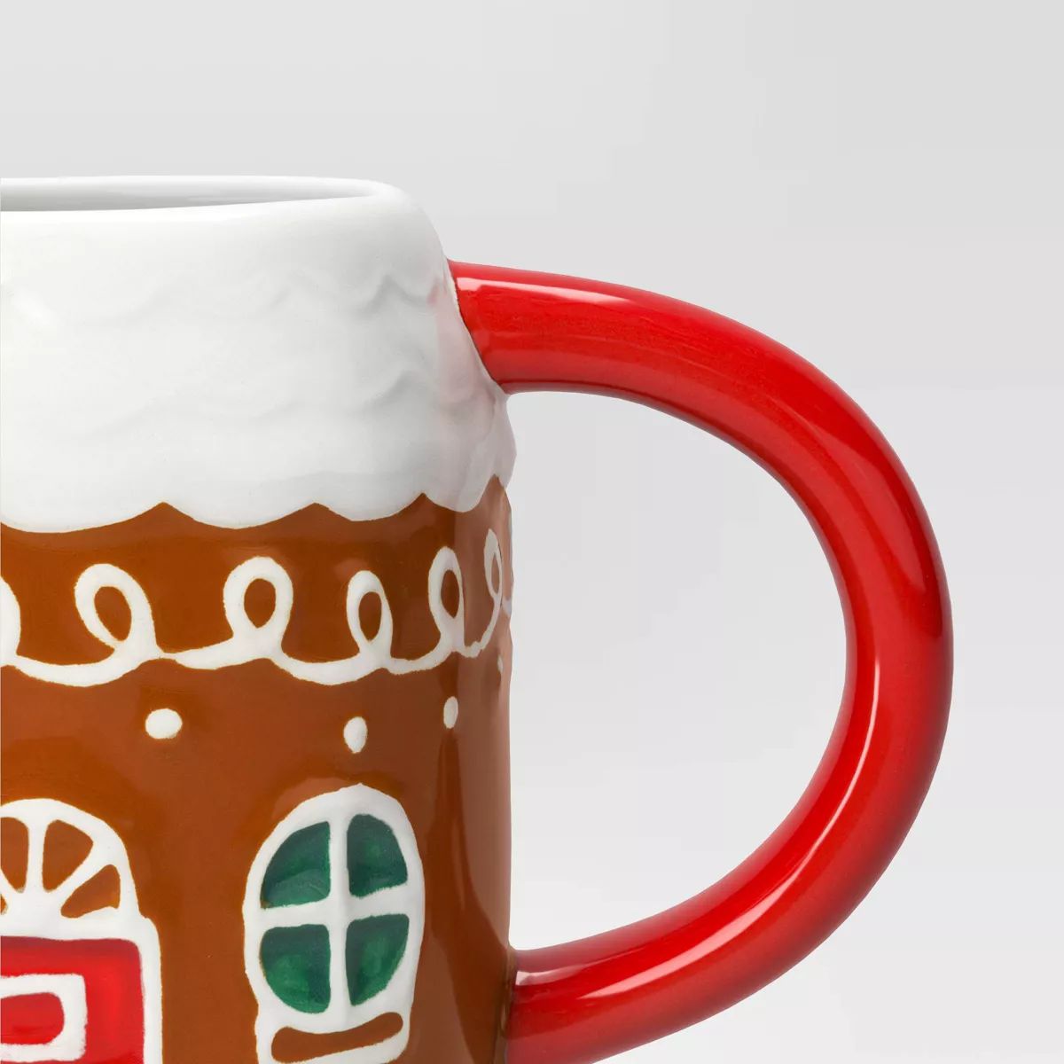 14oz Christmas Earthenware Gingerbread House Mug - Wondershop™ | Target