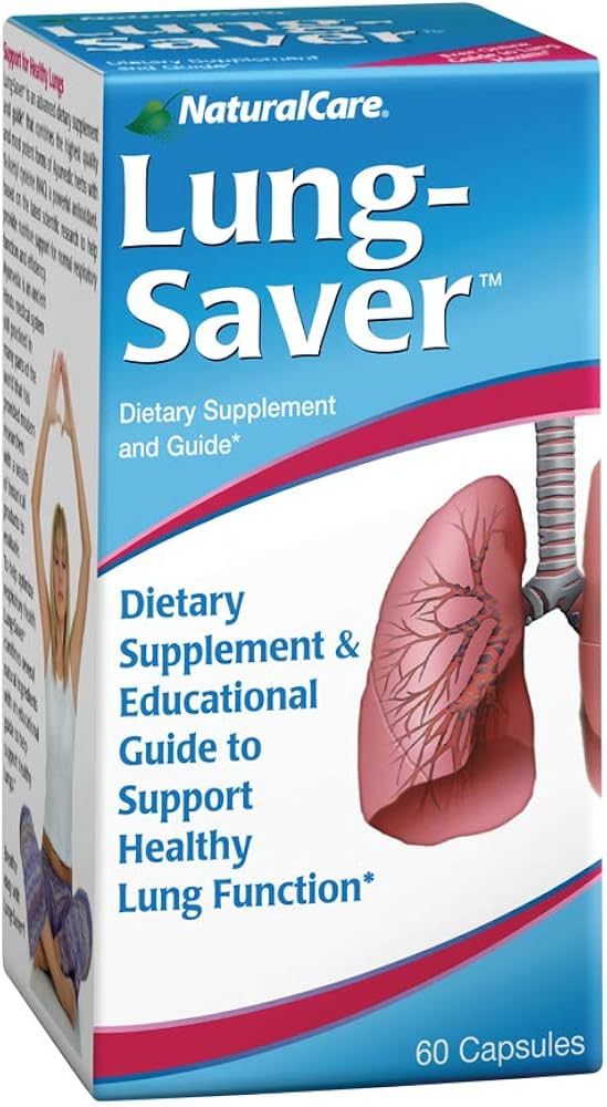NaturalCare LungSaver for Healthy Clear Lungs, 60 Capsules | Amazon (US)