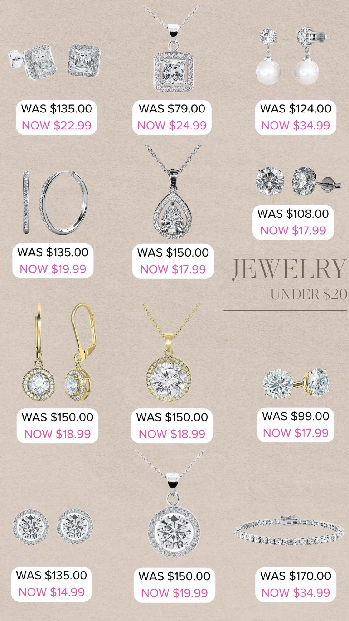 Jewelry on sale under $20

@walmartfashion #walmartpartner #walmartfashion 

#LTKSaleAlert #LTKFindsUnder50 #LTKFindsUnder100