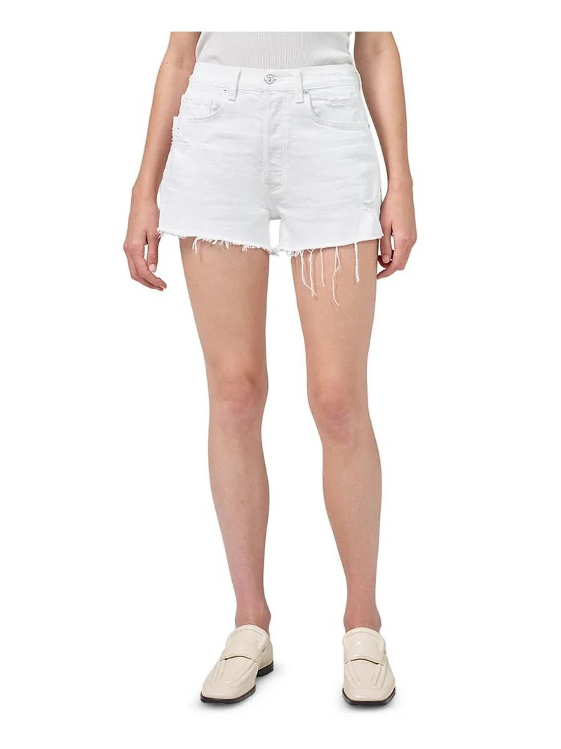 Citizens Of Humanity Women's Cutoff Denim Shorts White Size 31 | Walmart (US)