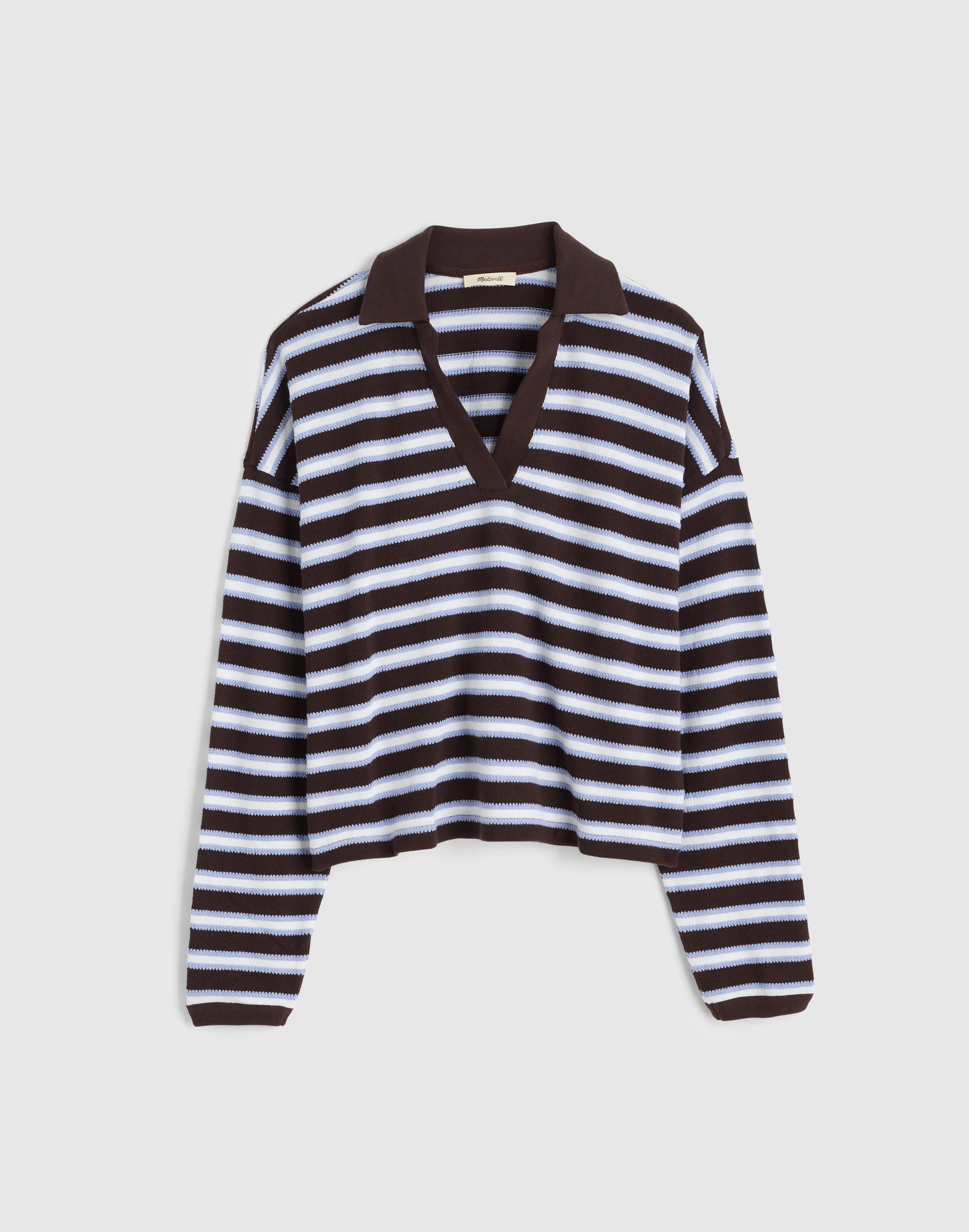 Relaxed Polo Shirt in Stripe | Madewell