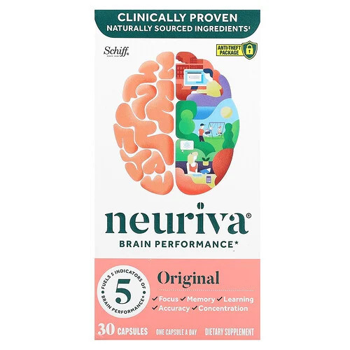 Schiff, Neuriva Brain Performance, Original, 30 Capsules | iHerb