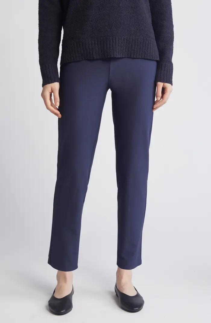 High Waist Ankle Slim Pants | Nordstrom