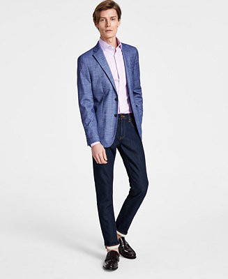 Calvin Klein Men's Solid Slim-Fit Soft Sport Coat - Macy's | Macy's