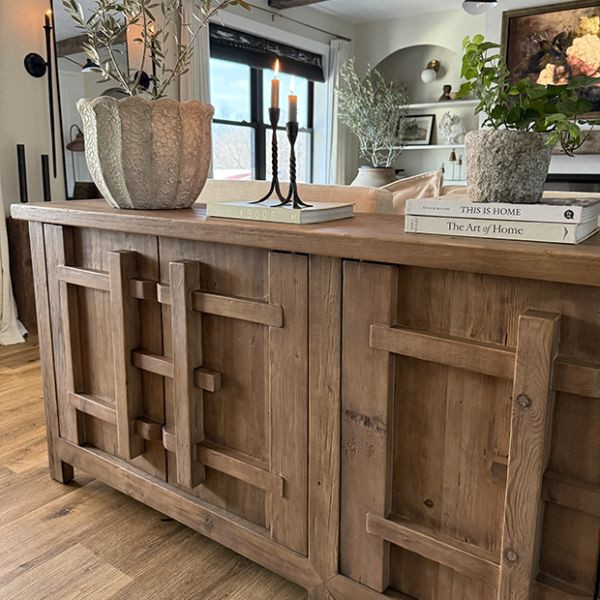 Modern Reclaimed Wood Sideboard | SHIPS FREE | Antique Farm House