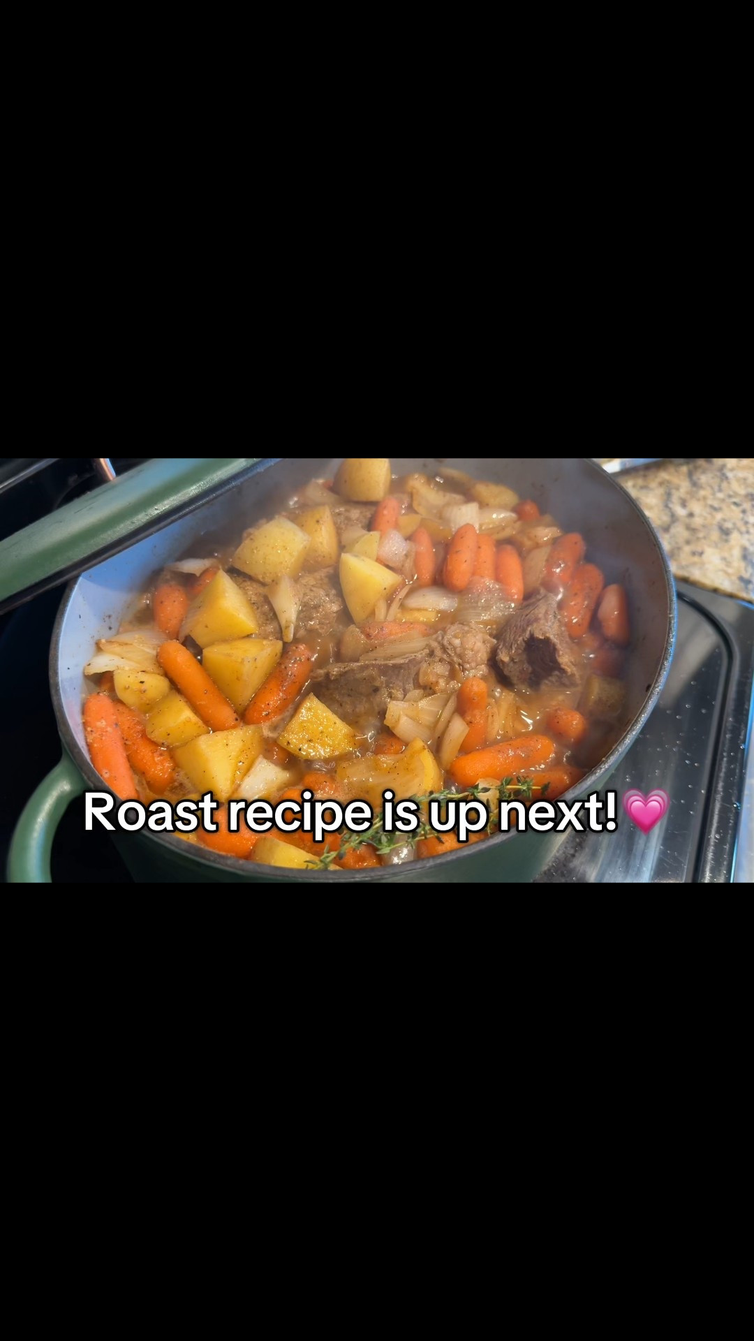 I love good food😭😍 Head to my YouTube and make sure you’re subscribed🙌🏽 I have a few recipes coming this week💗 #simplymadisynn #roast #roastrecipes 

#LTKHome #LTKWatchNow