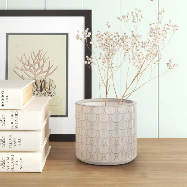 Derrick 100% Stoneware Pot Planter | Wayfair North America