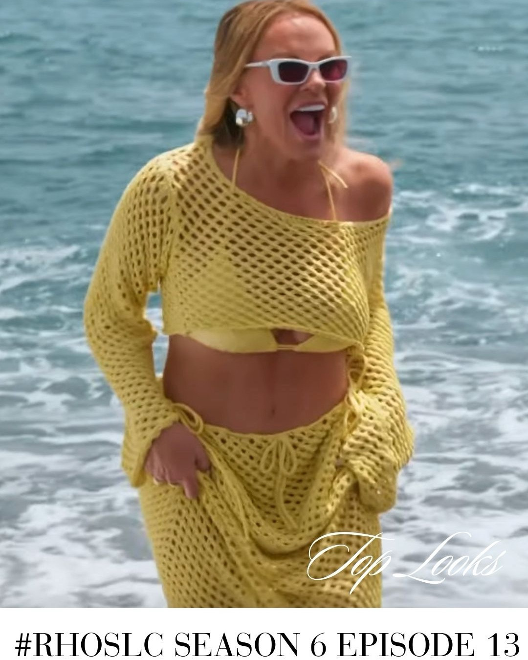 Roundup! Real Housewives of Salt Lake City Season 6 Episode 13 Outfits in Greece / not linked: Mary’s Cosby’s Tropical Print Dress is Mew Mews / Lisa Barlow’s Red and white logo swimsuit and pants are Gucci / Lisa Barlow’s Black Tracksuit is Gucci / Lisa Barlow’s Robe in Bloom by Jonquil / Visit individual LTK posts for more looks and looks for less!