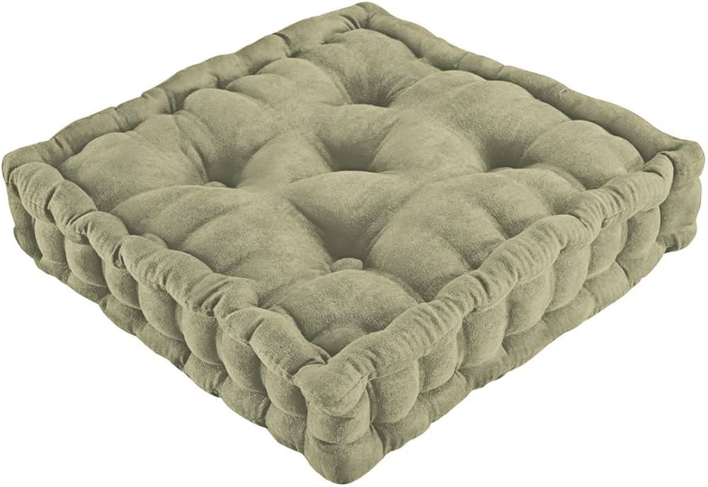Collections Etc Tufted Padded Boosted Cushion and Support - Plush Seating for Chair with Carrying... | Amazon (US)