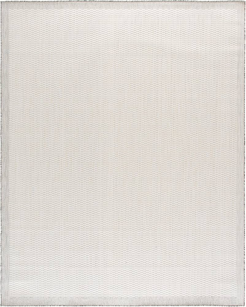 SAFAVIEH Outdoor Area Rug 8x10 - Beach House Collection - Large - Coastal Design, Ivory & Light G... | Amazon (US)