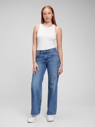 Low Rise Stride Jeans with Washwell | Gap (US)