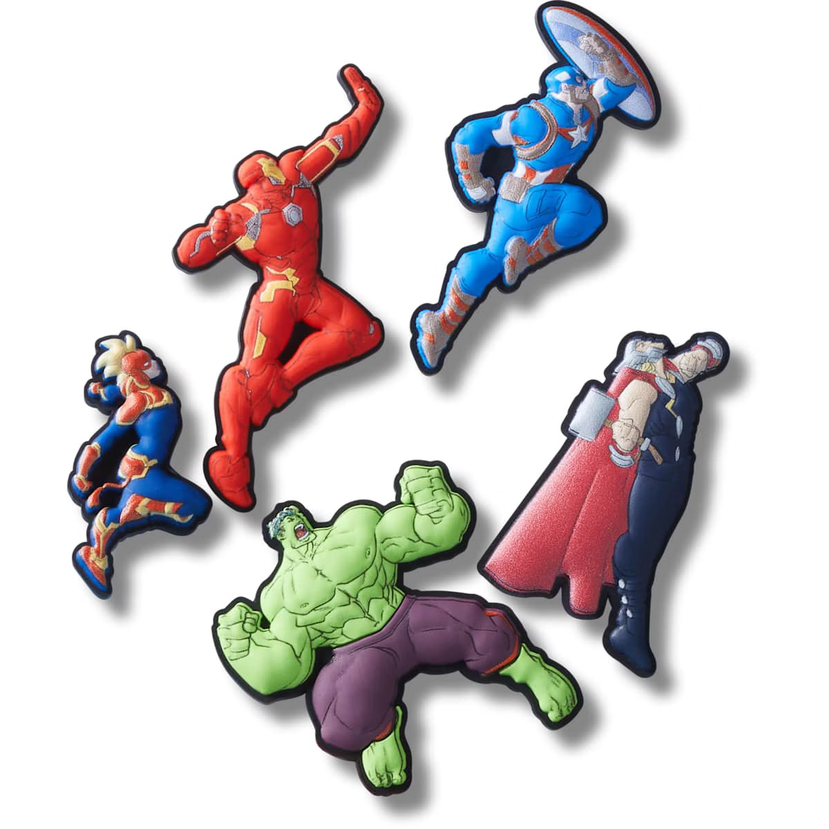 Crocs Jibbitz Avengers Heroes 5PCk | Target