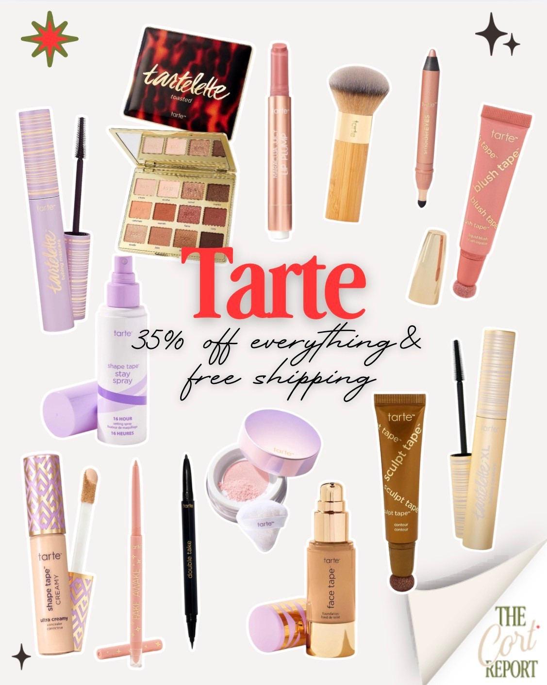 Tarte - 35% off everything! 
#tarte

#LTKBeauty #LTKSaleAlert #LTKSpringSale