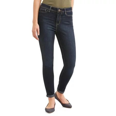 Women's High Rise Super Skinny Ankle Jean | Walmart (US)