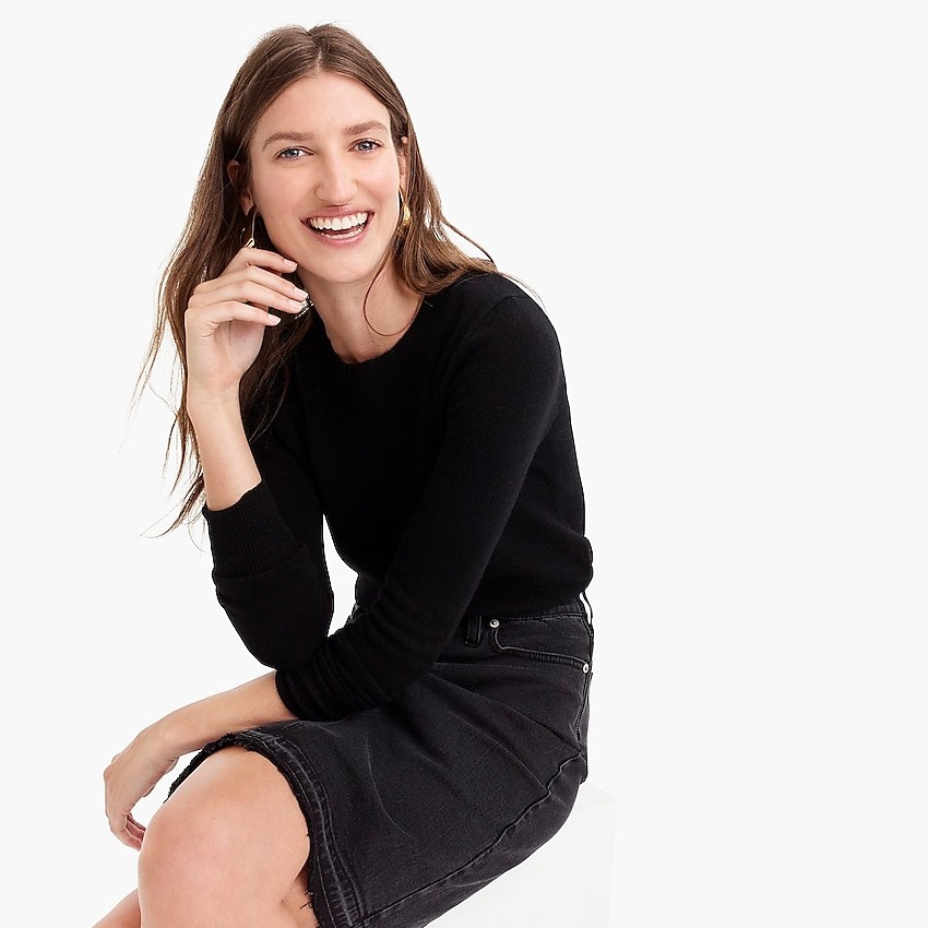 Long-sleeve everyday cashmere crewneck sweater | J. Crew US