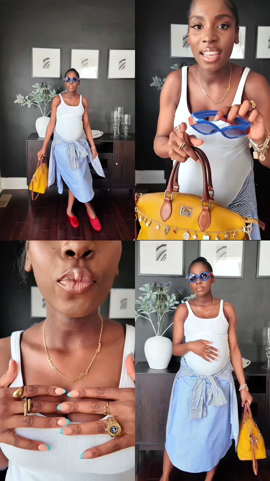 Spring/summer outfit idea🩵

#LTKStyleTip #LTKItBag #LTKShoeCrush