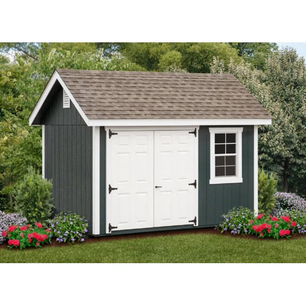 Fairmont 12 ft. W x 8 ft. D Storage Shed | Wayfair North America