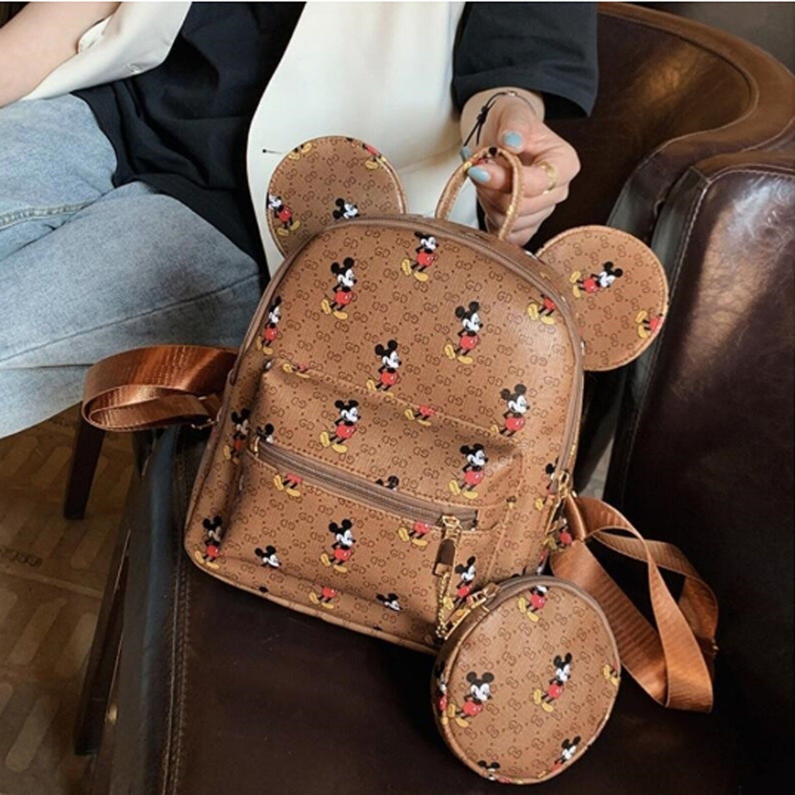 Disney Mickey Mouse Backpack | Mickey HandBag | Cartoon Backpack | Disney Bag | Funny Bag | Etsy (US)