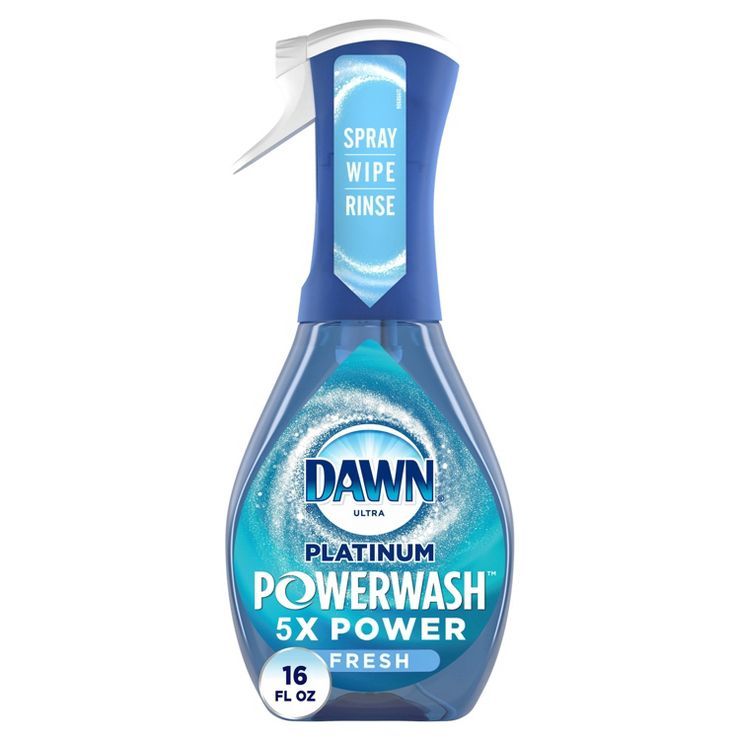 Dawn Platinum Powerwash Dishwashing Liquid Dish Soap Spray - Fresh Scent - 16oz | Target
