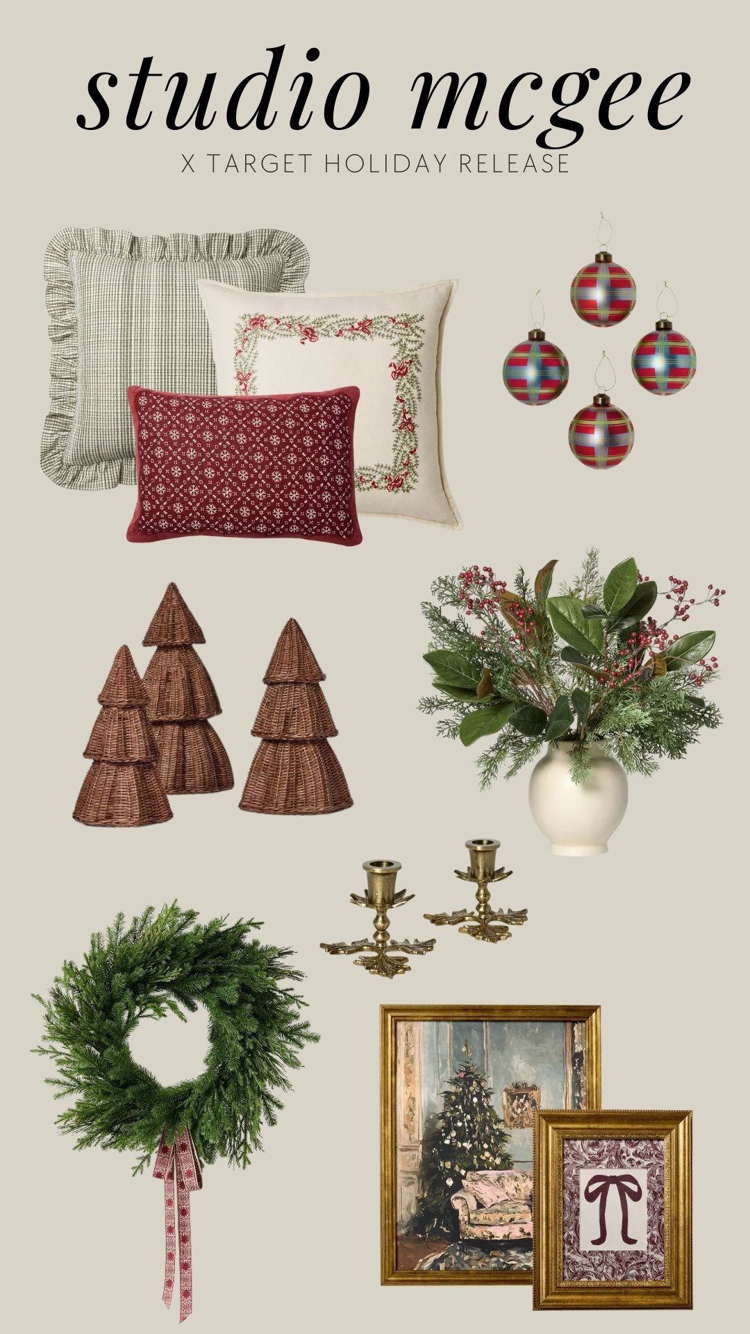 Some of my favorites from the new Studio McGee Target Christmas release! 

#LTKSeasonal #LTKHome