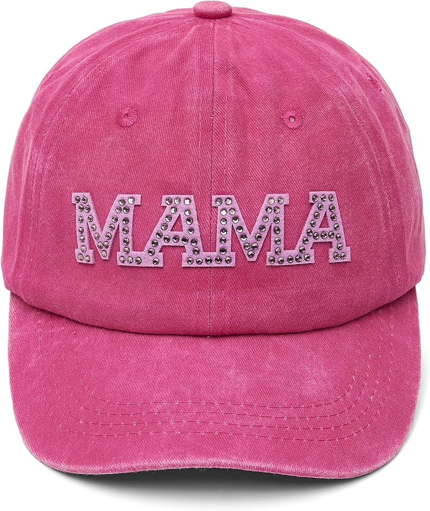 Mama Hats for Women, Gifts for Mom, New Mom, Mom to Be, Sequin Hat Mama Gifts for Mothers Day Bas... | Amazon (US)