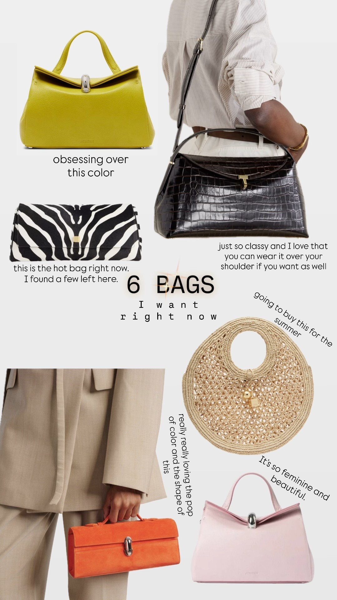 Designer bags I want right now

#LTKTravel #LTKOver40 #LTKWorkwear