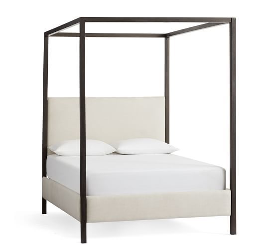 Atwell Metal Canopy Bed | Pottery Barn (US)