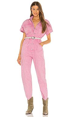 Free People Marci Jumpsuit in Maui Pink from Revolve.com | Revolve Clothing (Global)
