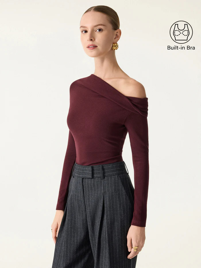 Multi-wear Versatile Necklines Long Sleeve Brami | OGLmove
