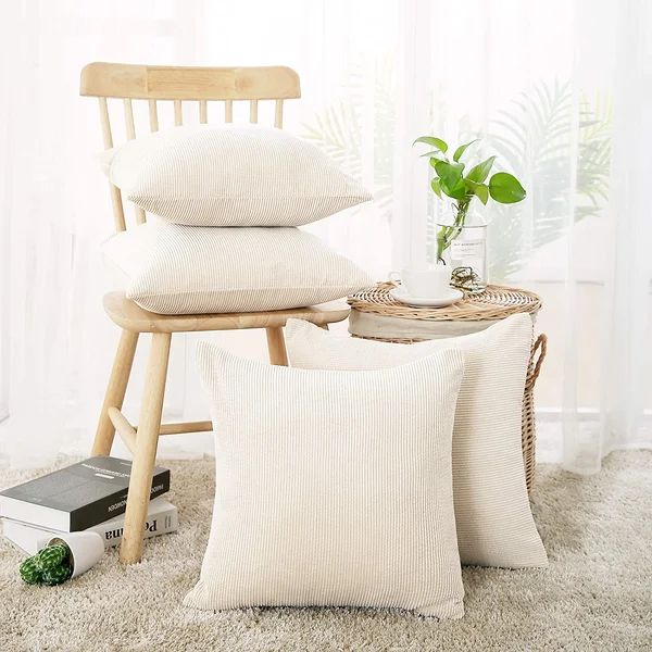 Cathrina Square Pillow Cover (Set of 4) | Wayfair North America