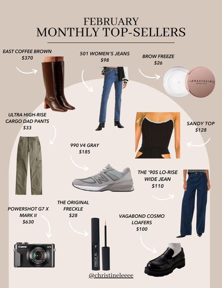 February Top Sellers 💓

#LTKshoecrush #LTKstyletip #LTKsalealert