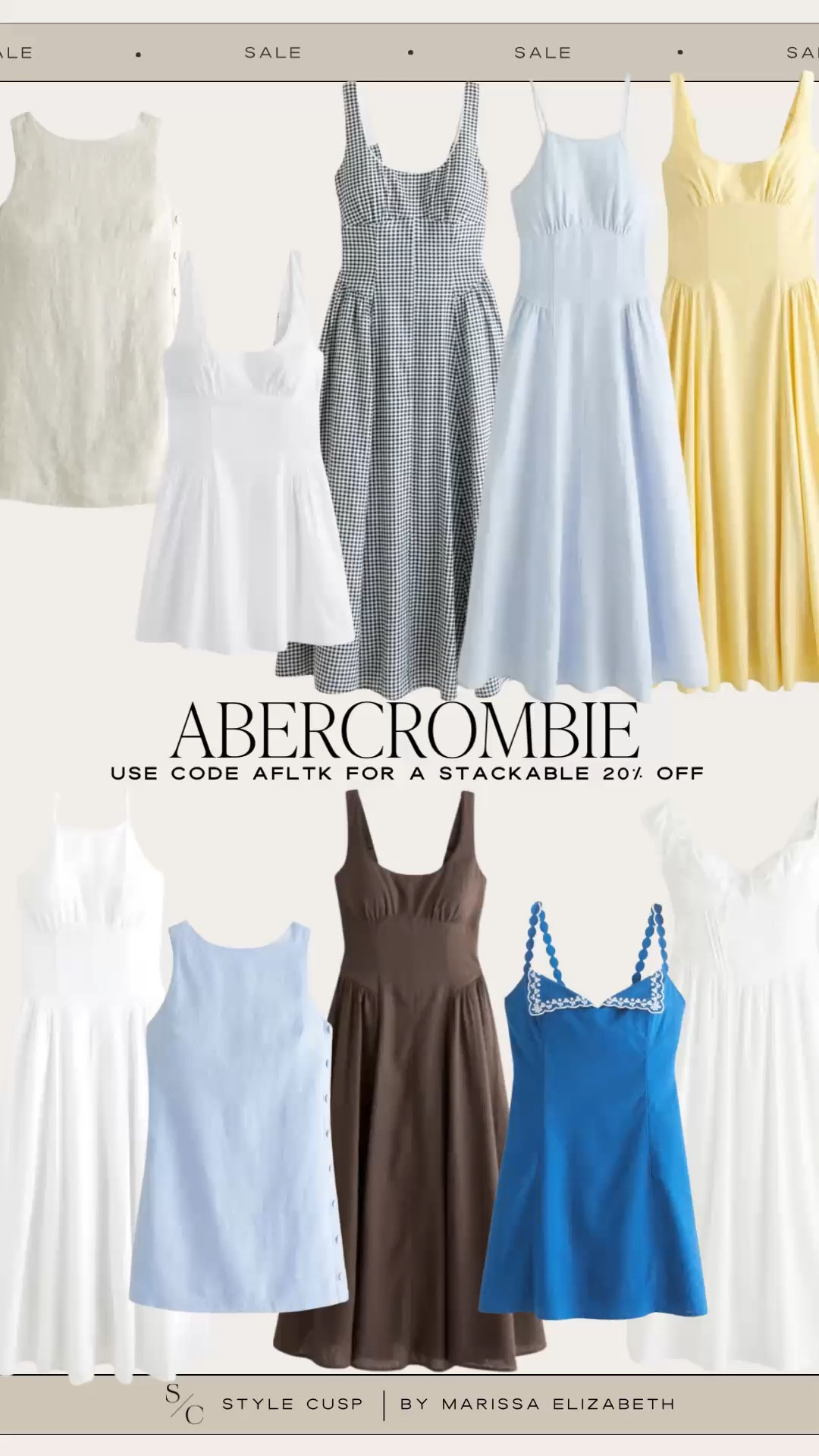 Huge @abercrombie Dresses sale! 25% OFF + stackable code AFLTK 

Abercrombie summer dress sale, midi dress, halter dress, mini dress, linen dress, summer outfit, vacation outfit, resort wear, sundress, beach outfit, dress sale, summer sale, Abercrombie sale, Abercrombie dress, women’s dress

#LTKSaleAlert #LTKxAbercrombie #LTKootd