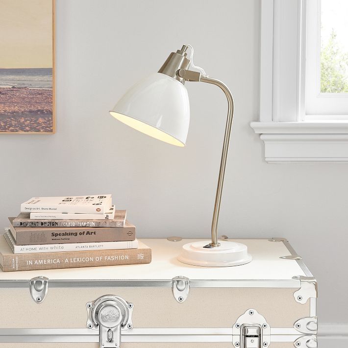 Eden Task Lamp with USB | Pottery Barn Teen