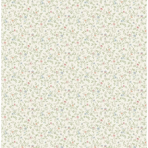 Ibrahim Floral Wallpaper | Wayfair North America