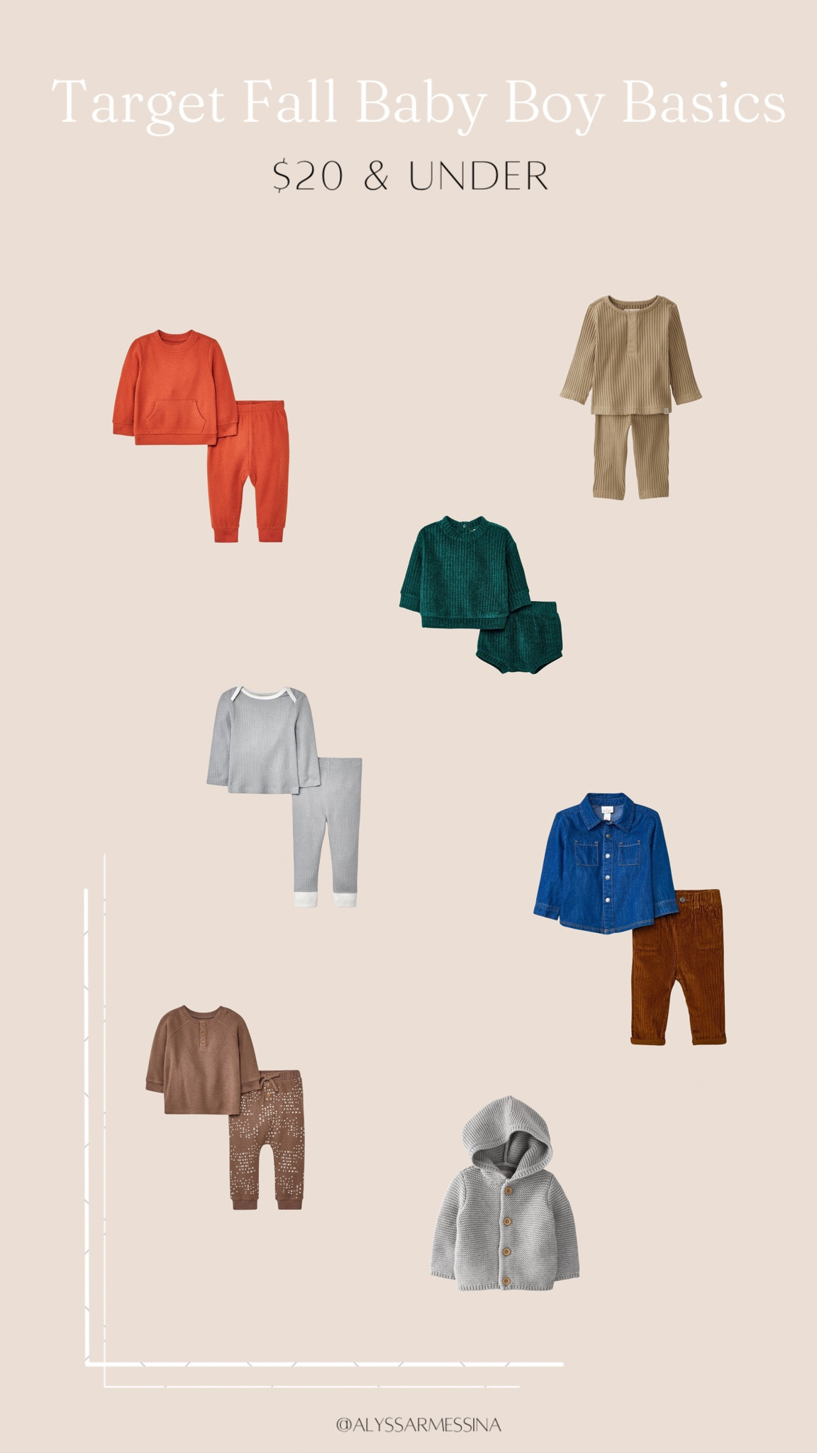 Target Fall Baby Boy Basics // $20 & under

#LTKbaby #LTKSeasonal #LTKkids