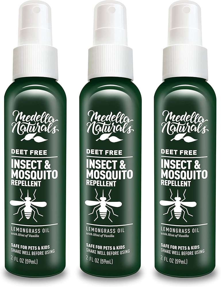 Insect & Mosquito Repellent, DEET-Free All-Natural Formula, Kid and Pet Friendly, Made in the USA... | Amazon (US)