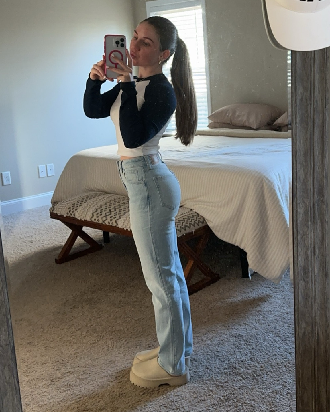Jeans size 00
Top size XS

#LTKfindsunder50 #LTKshoecrush #LTKbeauty